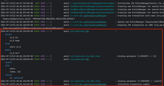 log of postconstructor